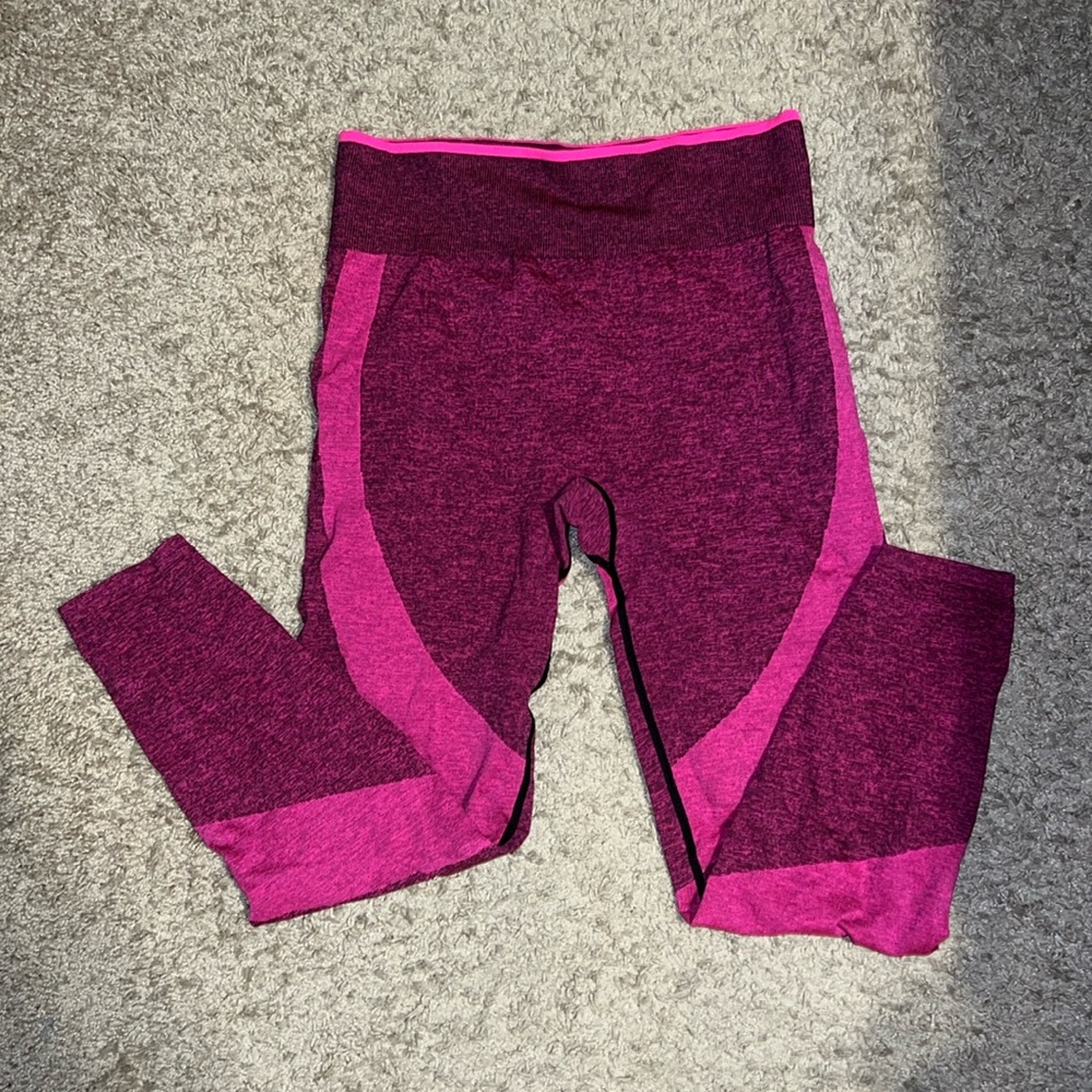 Large seamless PINK leggings
